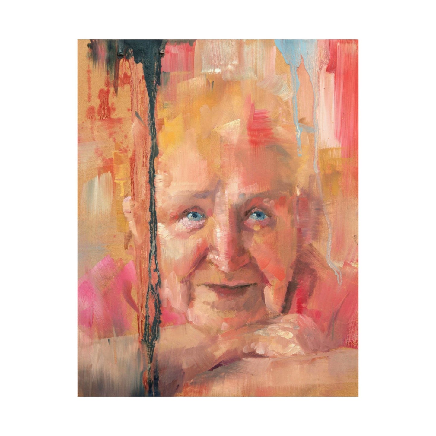 "Rosalind" - Oil Portriait Print (Day 45)