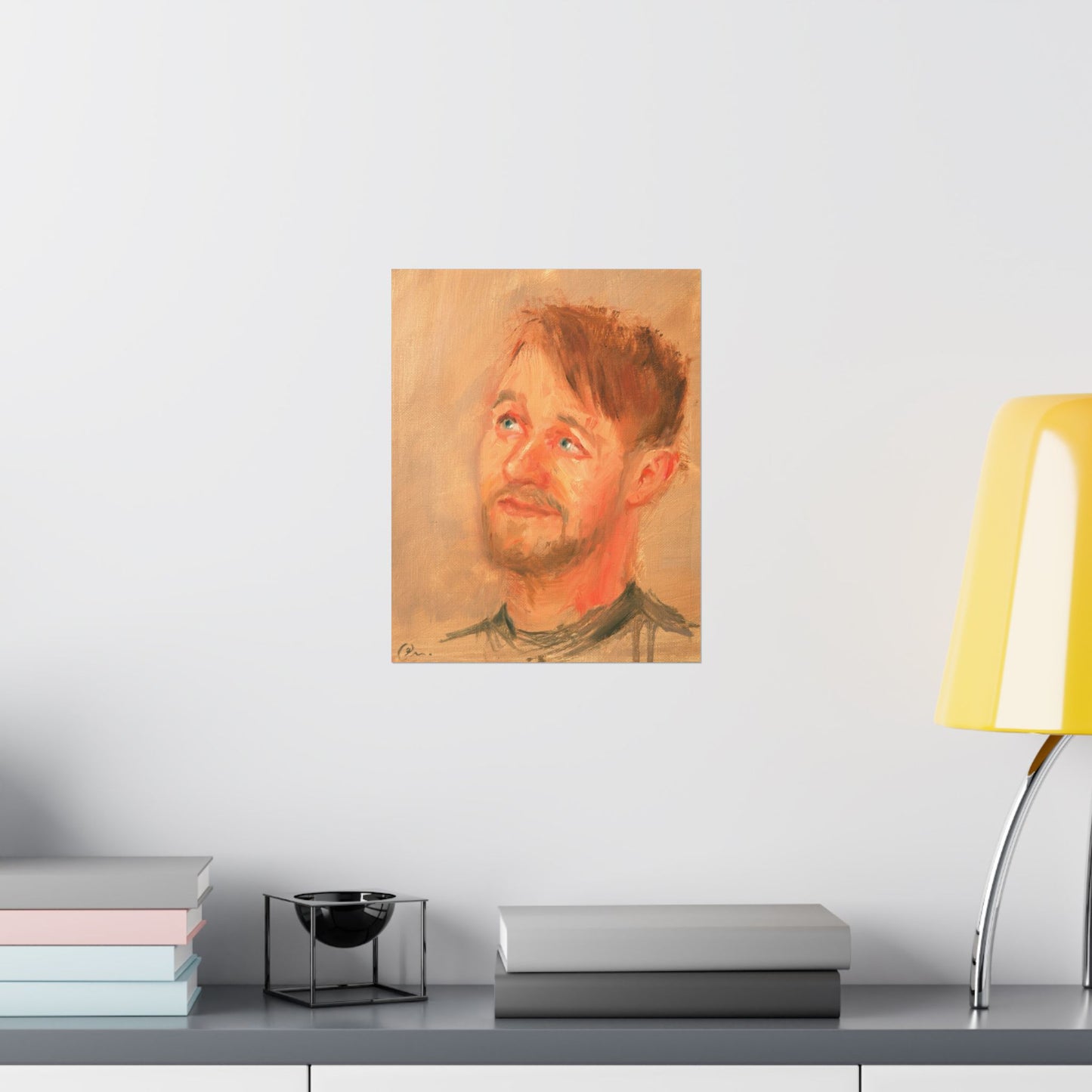 "Henrry" - Oil Portriait Print (Day 297)