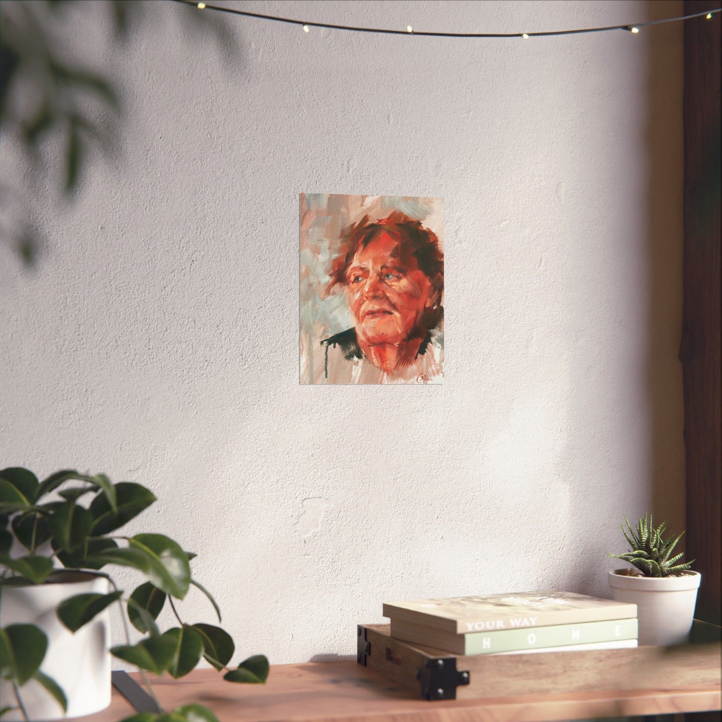 "Nasly" - Oil Portriait Print (Day 121)