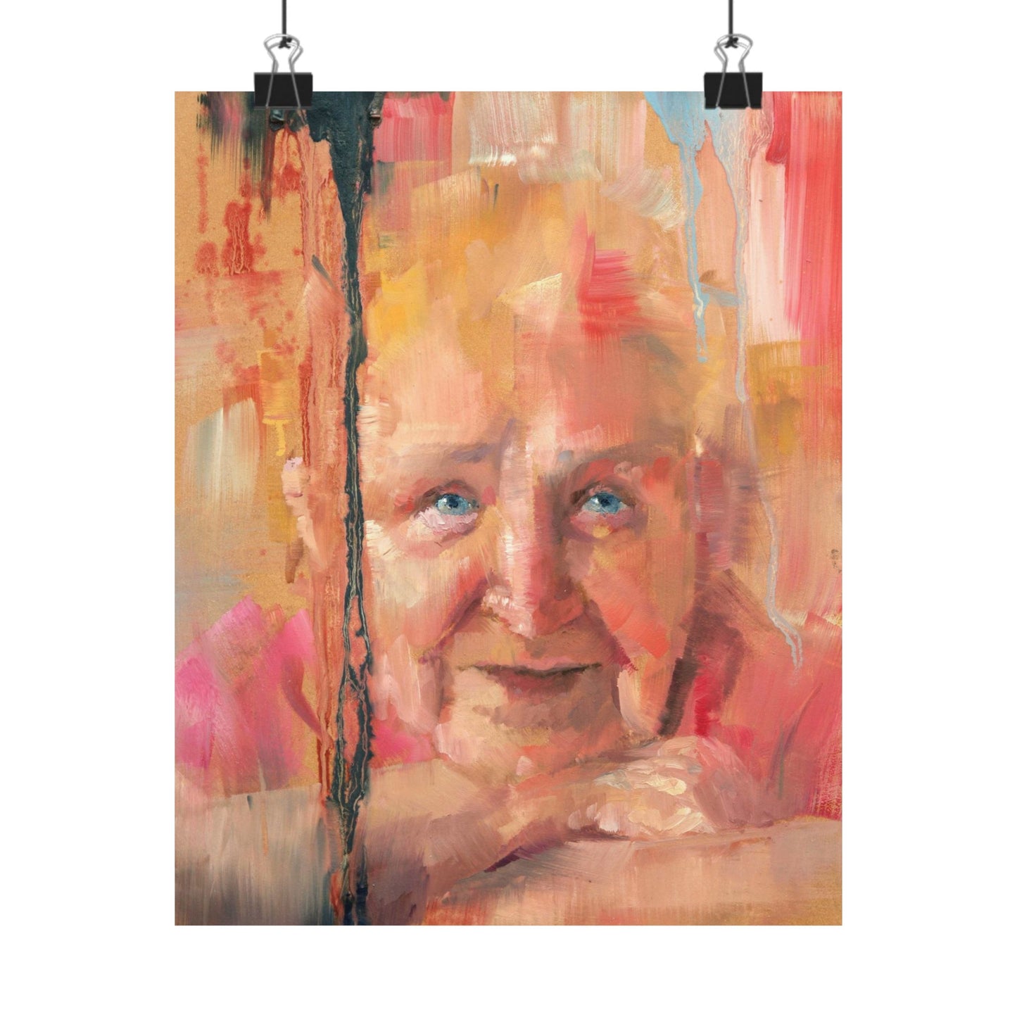 "Rosalind" - Oil Portriait Print (Day 45)