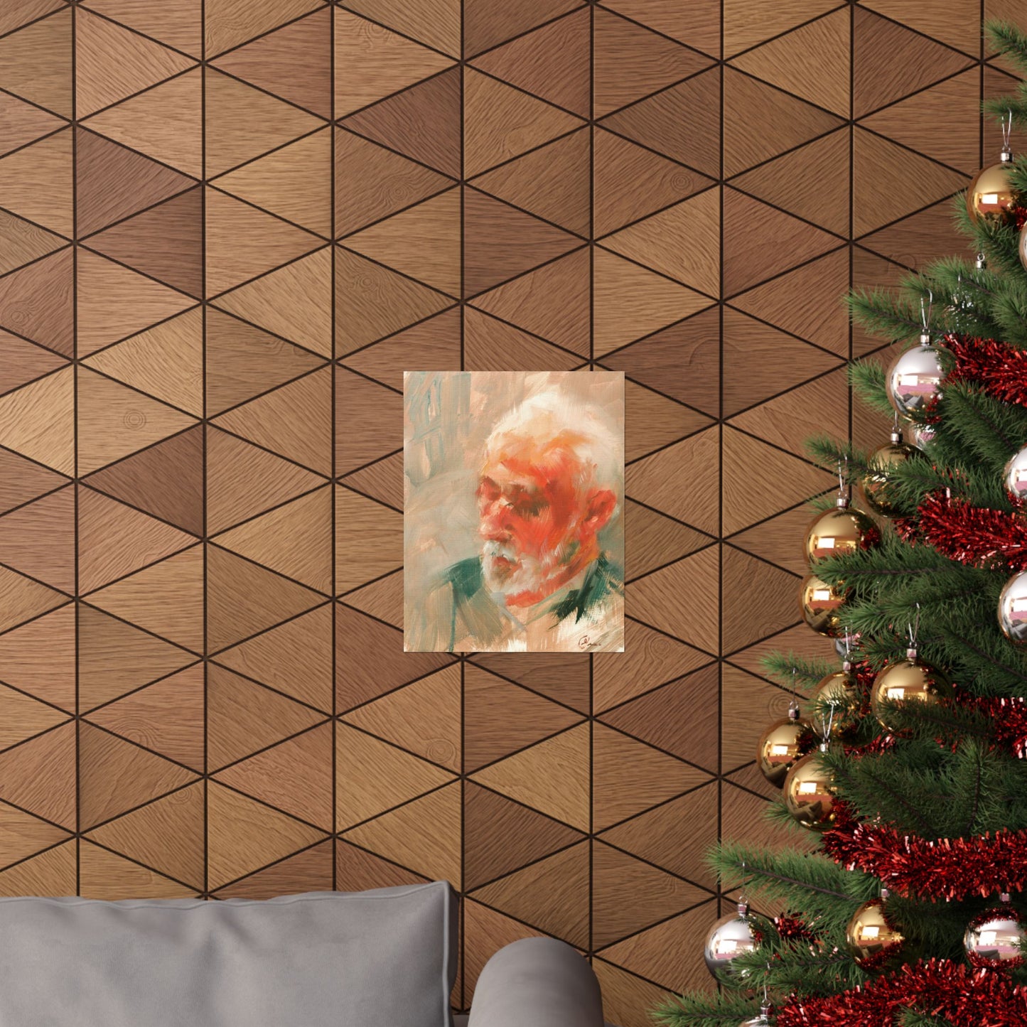 "Silas" - Oil Portriait Print (Day 126)