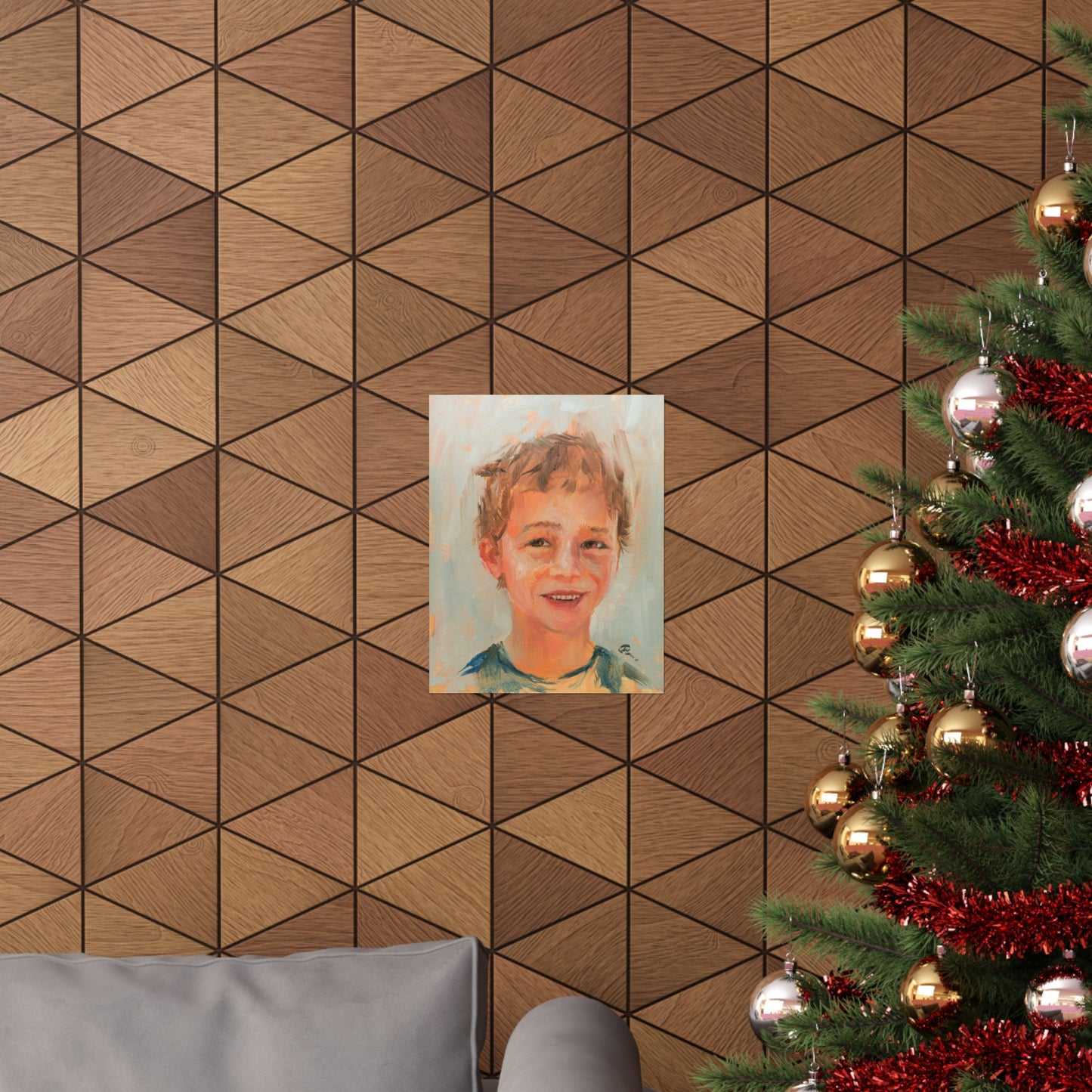 "Eliott" - Oil Portriait Print (Day 176)