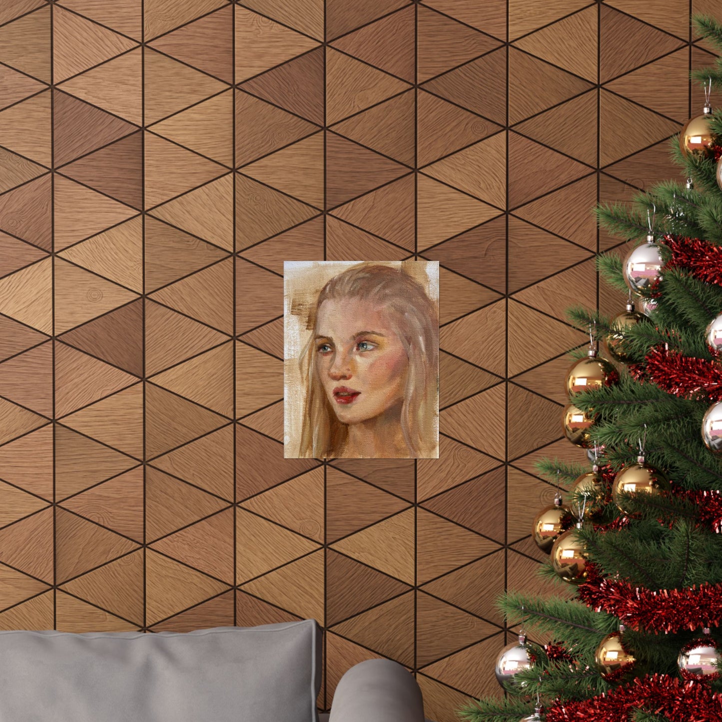 "Eleanor" - Oil Portriait Print (Day 2)