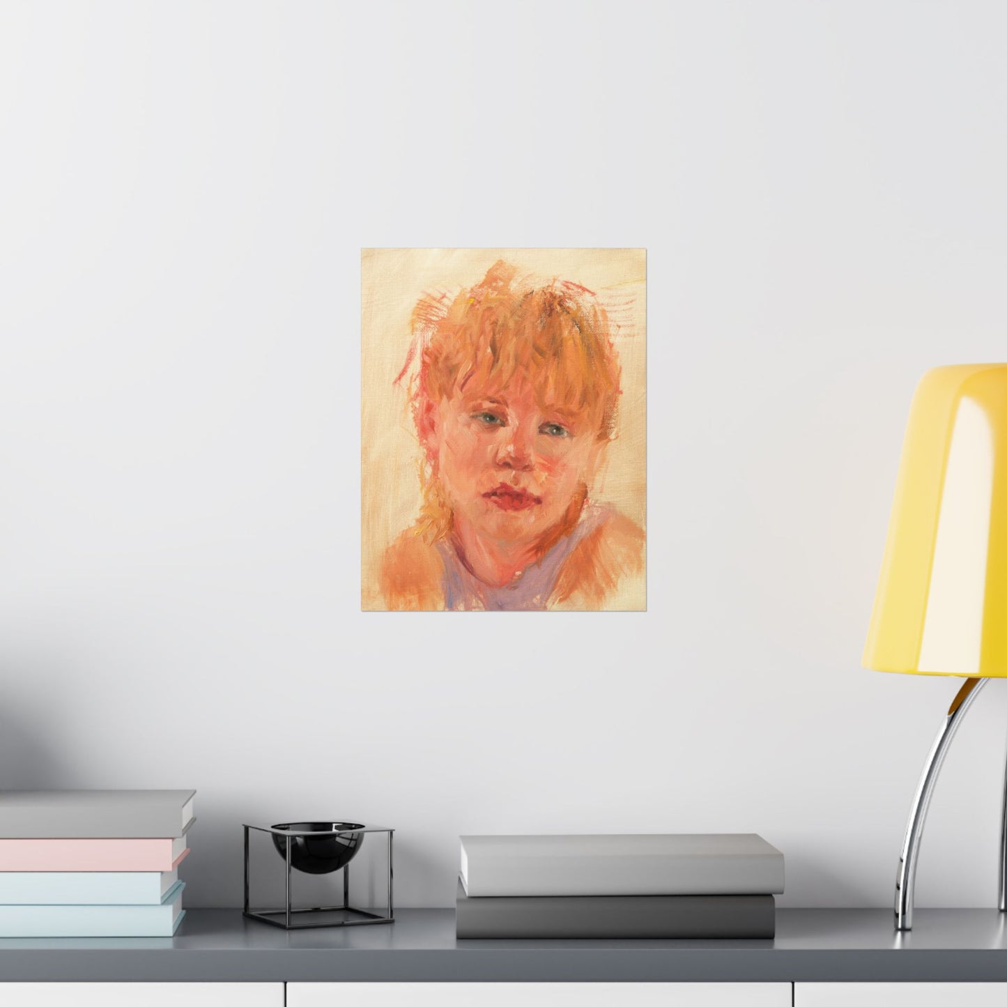 "Riley" - Oil Portriait Print (Day 280)