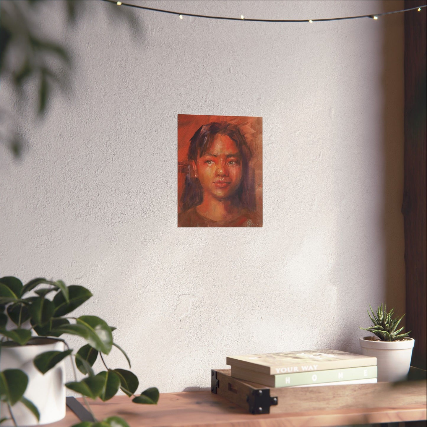"Jasman" - Oil Portriait Print (Day 137)