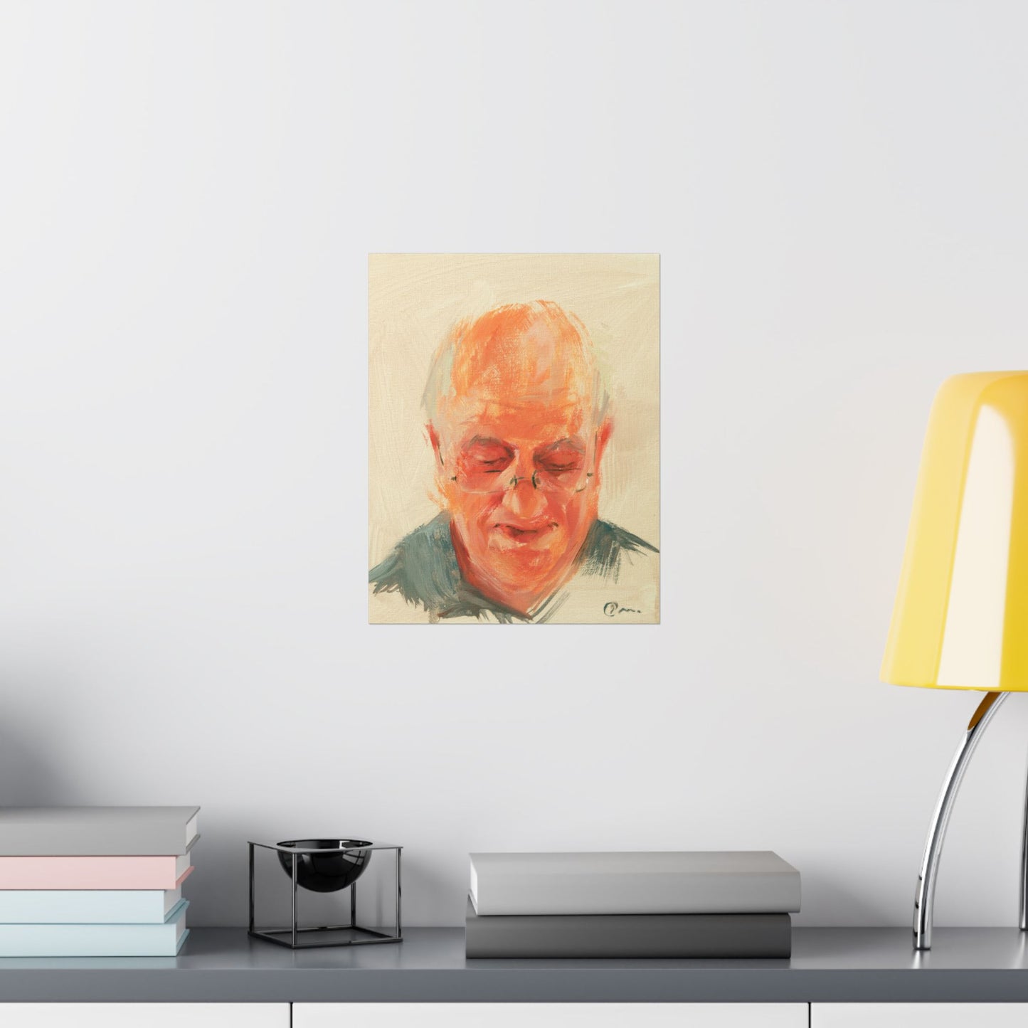 "Christopher" - Oil Portriait Print (Day 287)