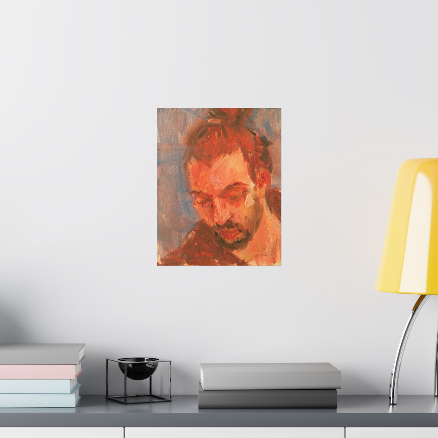 "Julio" - Oil Portriait Print (Day 259)