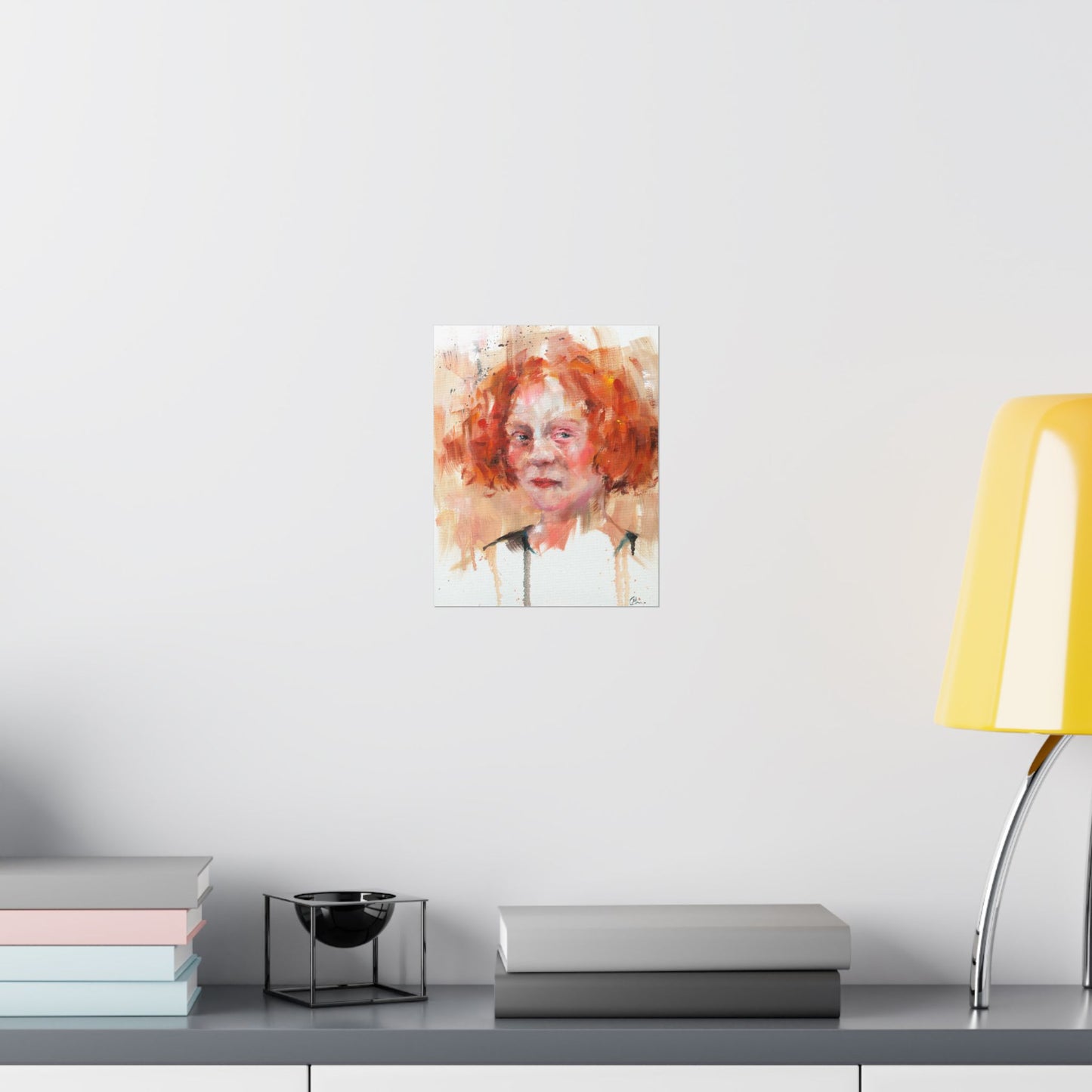 "Clementine" - Oil Portriait Print (Day 101)