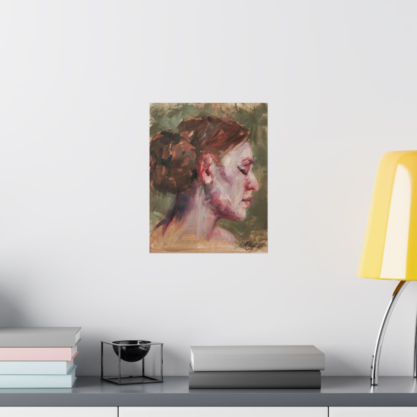 "Eloise" - Oil Portriait Print (Day 136)