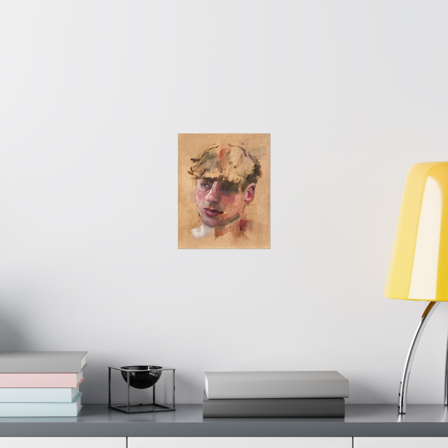 "Simeon" - Oil Portriait Print (Day 20)