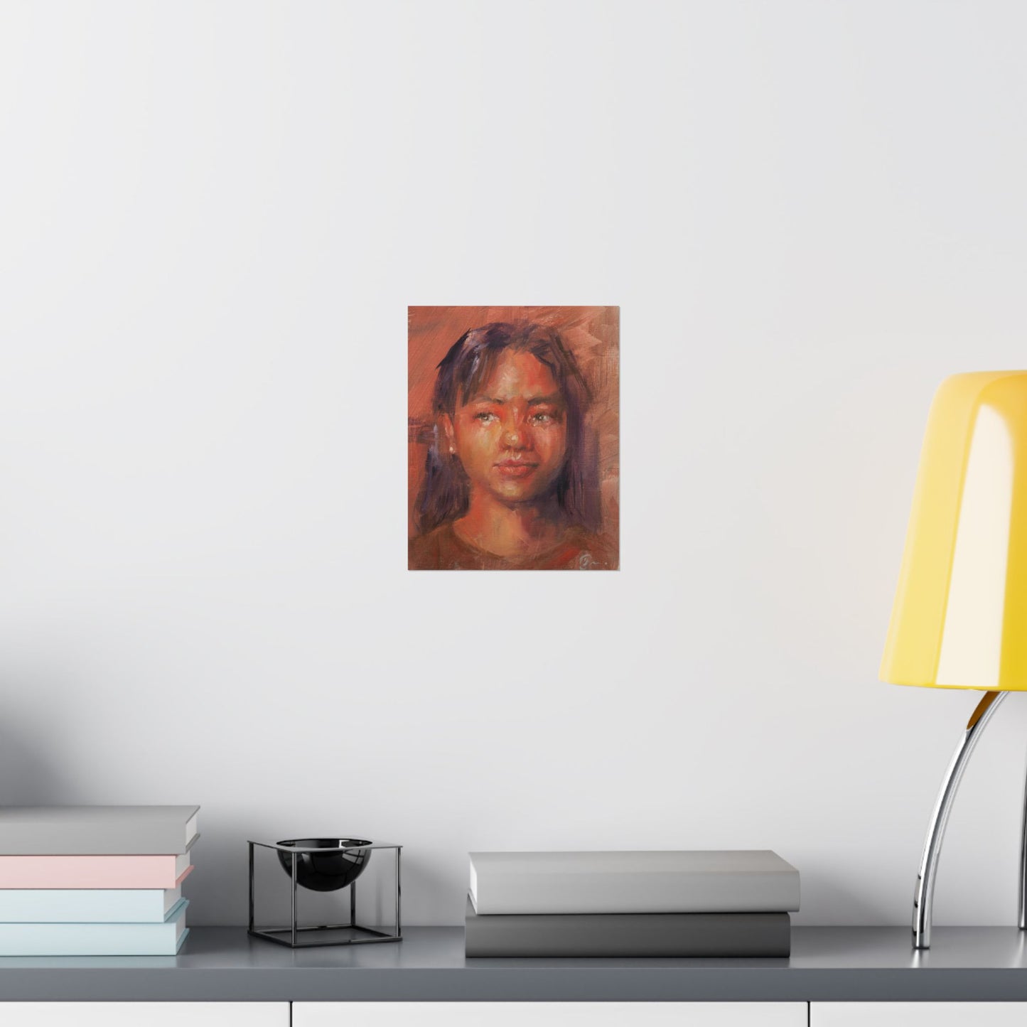 "Jasman" - Oil Portriait Print (Day 137)