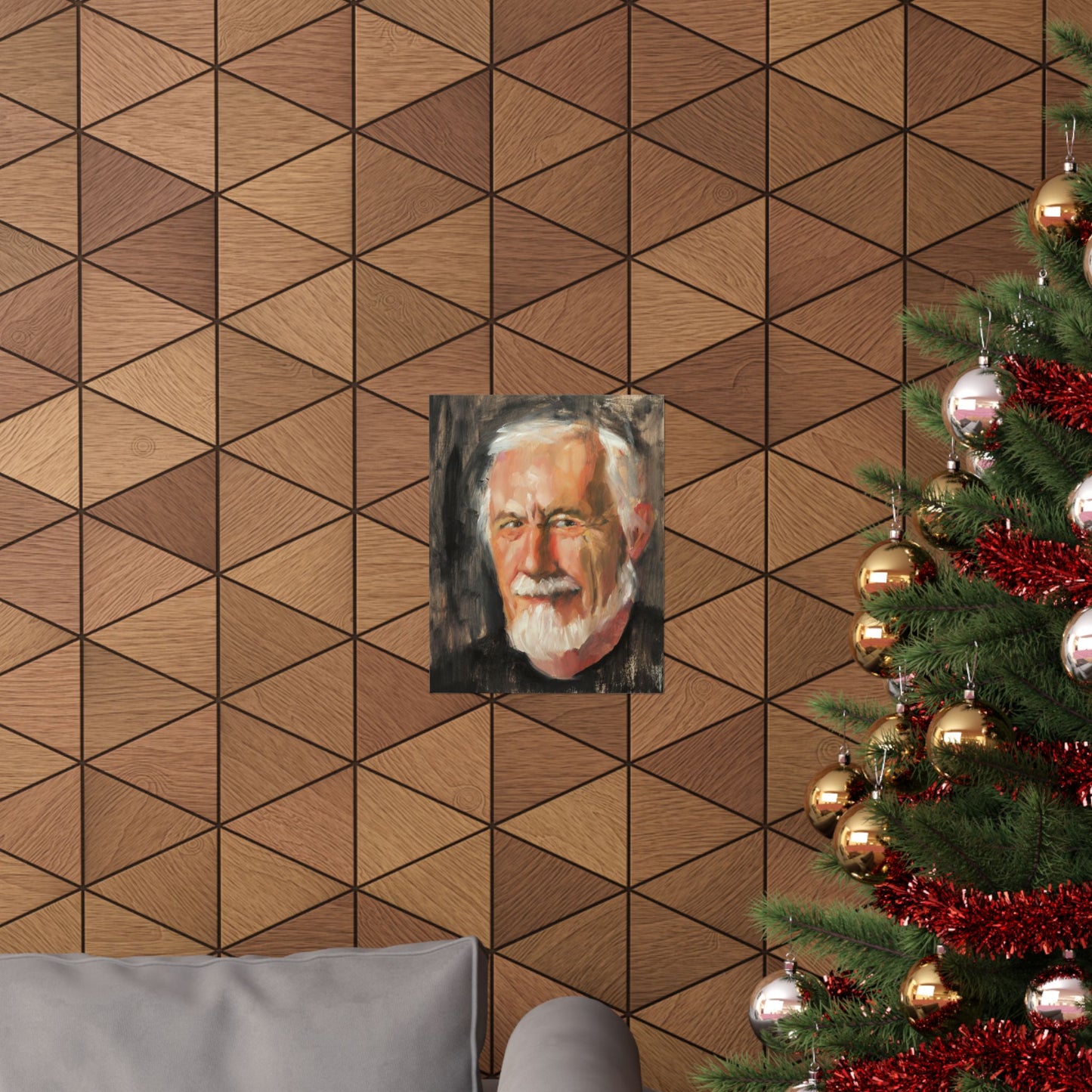 "Clement" - Oil Portriait Print (Day 10)