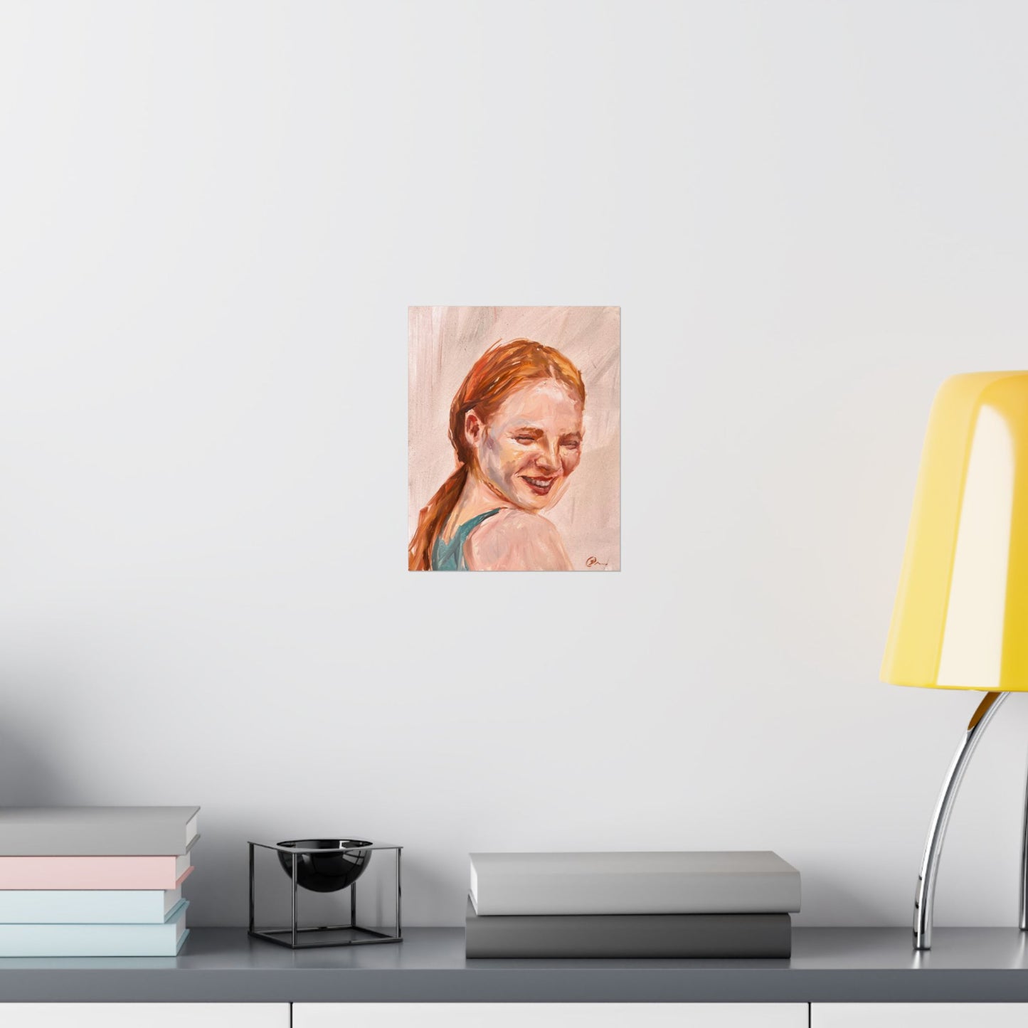 "Witny" - Oil Portriait Print (Day 116)