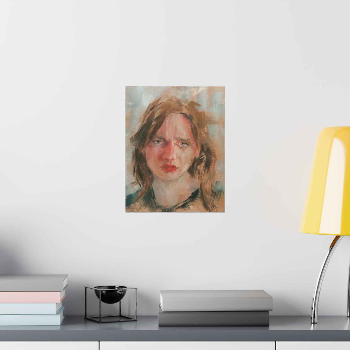 "Blythe" - Oil Portriait Print (Day 131)