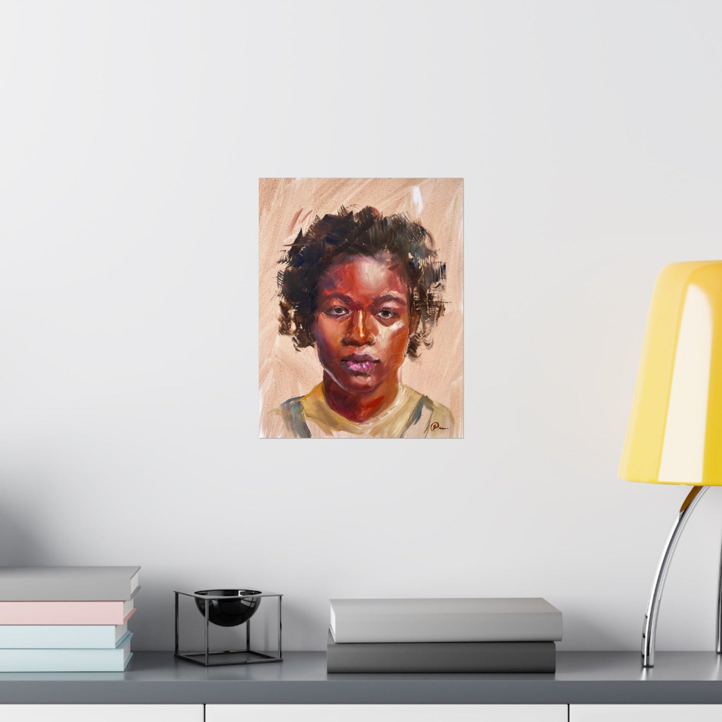 "Dolly" - Oil Portriait Print (Day 111)