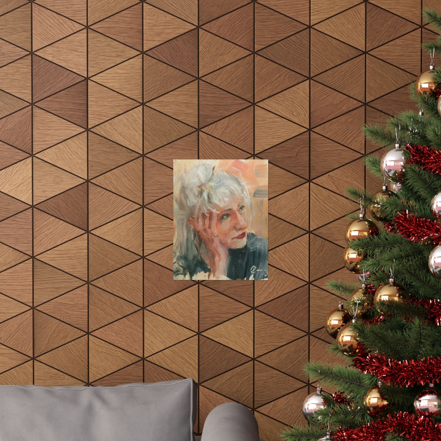 "Ellen" - Oil Portriait Print (Day 169)