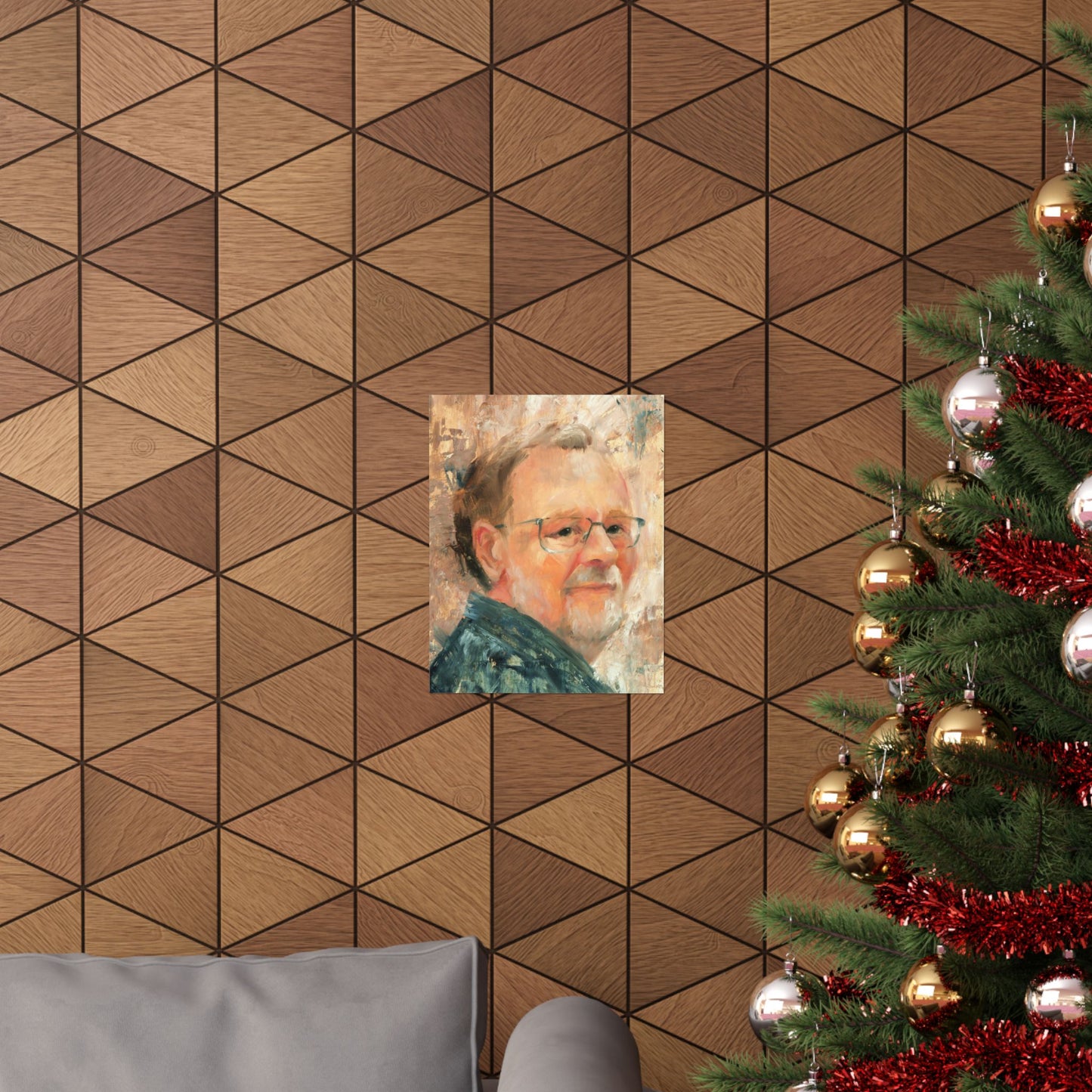 "Claudius" - Oil Portriait Print (Day 15)