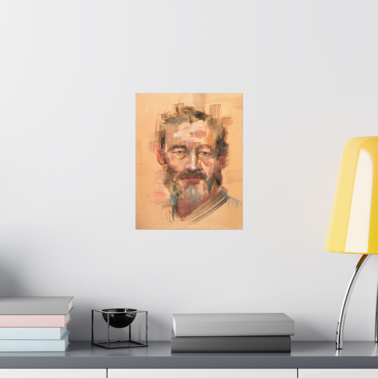 "Gerald" - Oil Portriait Print (Day 31)