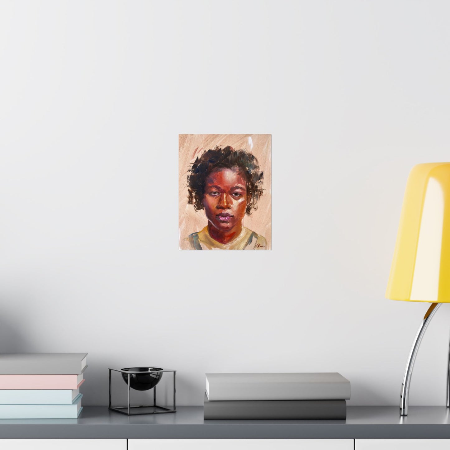 "Dolly" - Oil Portriait Print (Day 111)