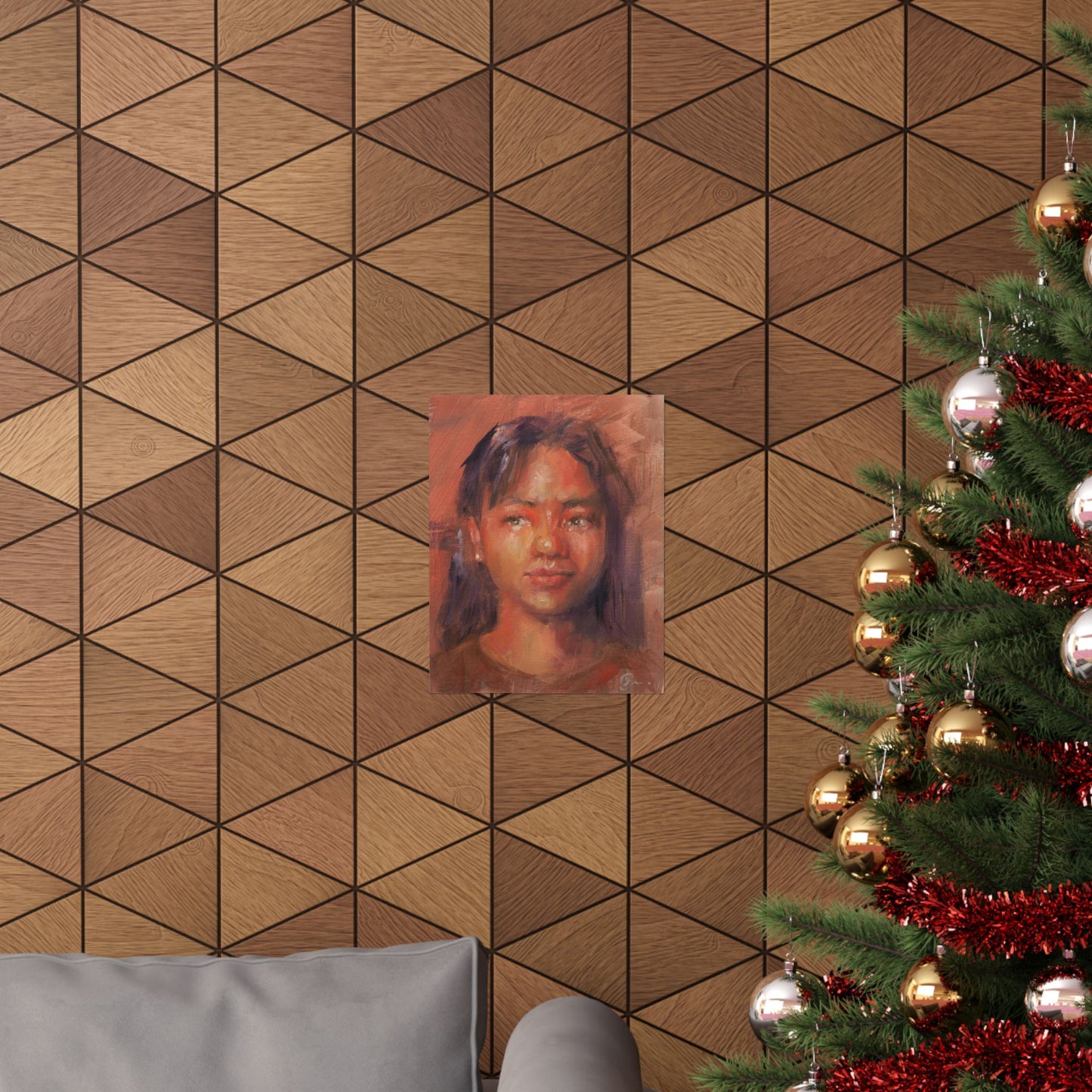 "Jasman" - Oil Portriait Print (Day 137)