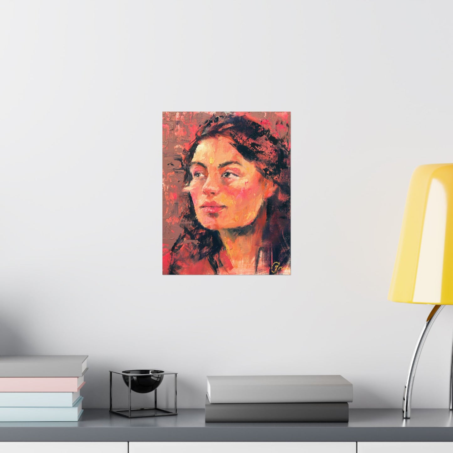 "Thalia" - Oil Portriait Print (Day 69)