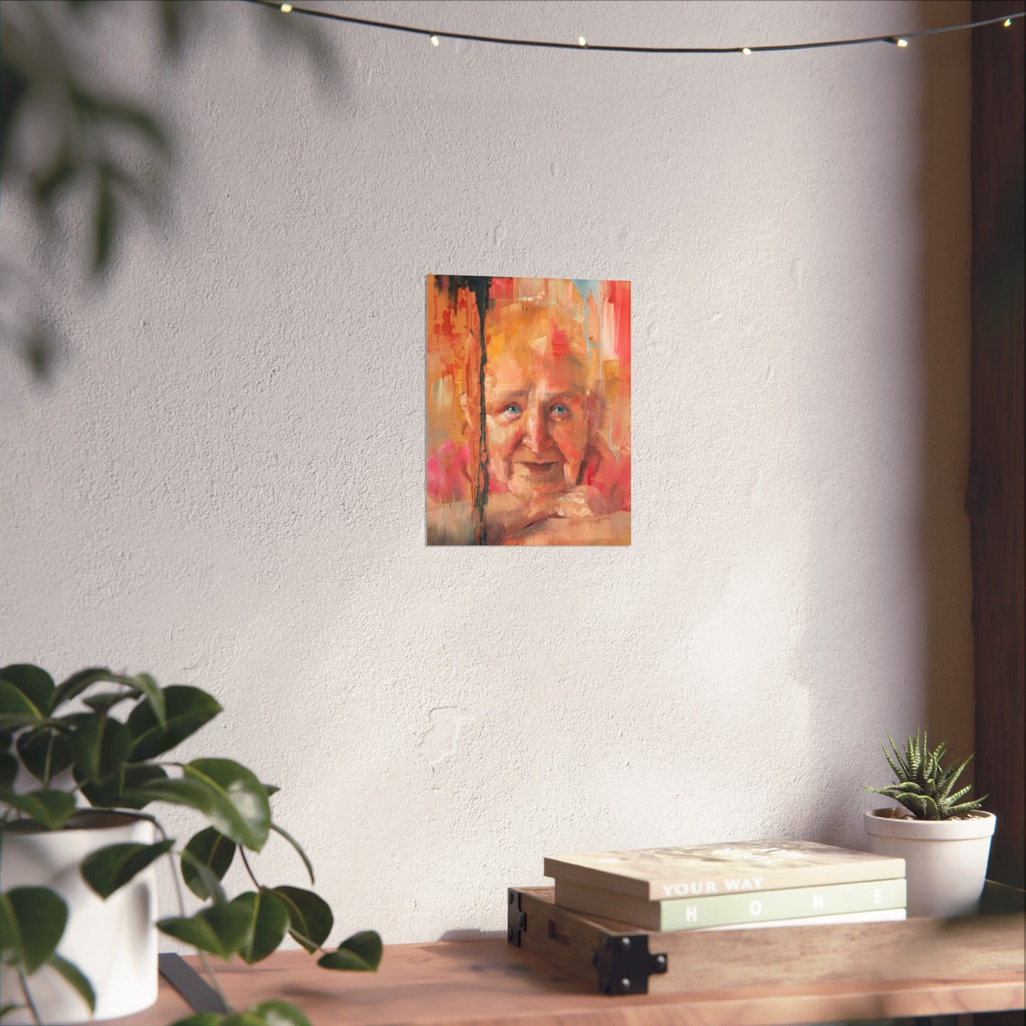 "Rosalind" - Oil Portriait Print (Day 45)