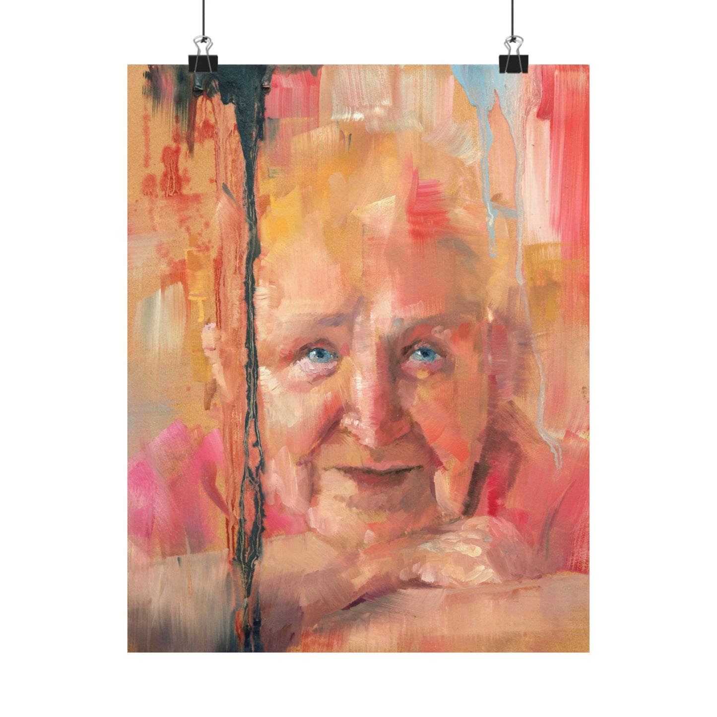 "Rosalind" - Oil Portriait Print (Day 45)