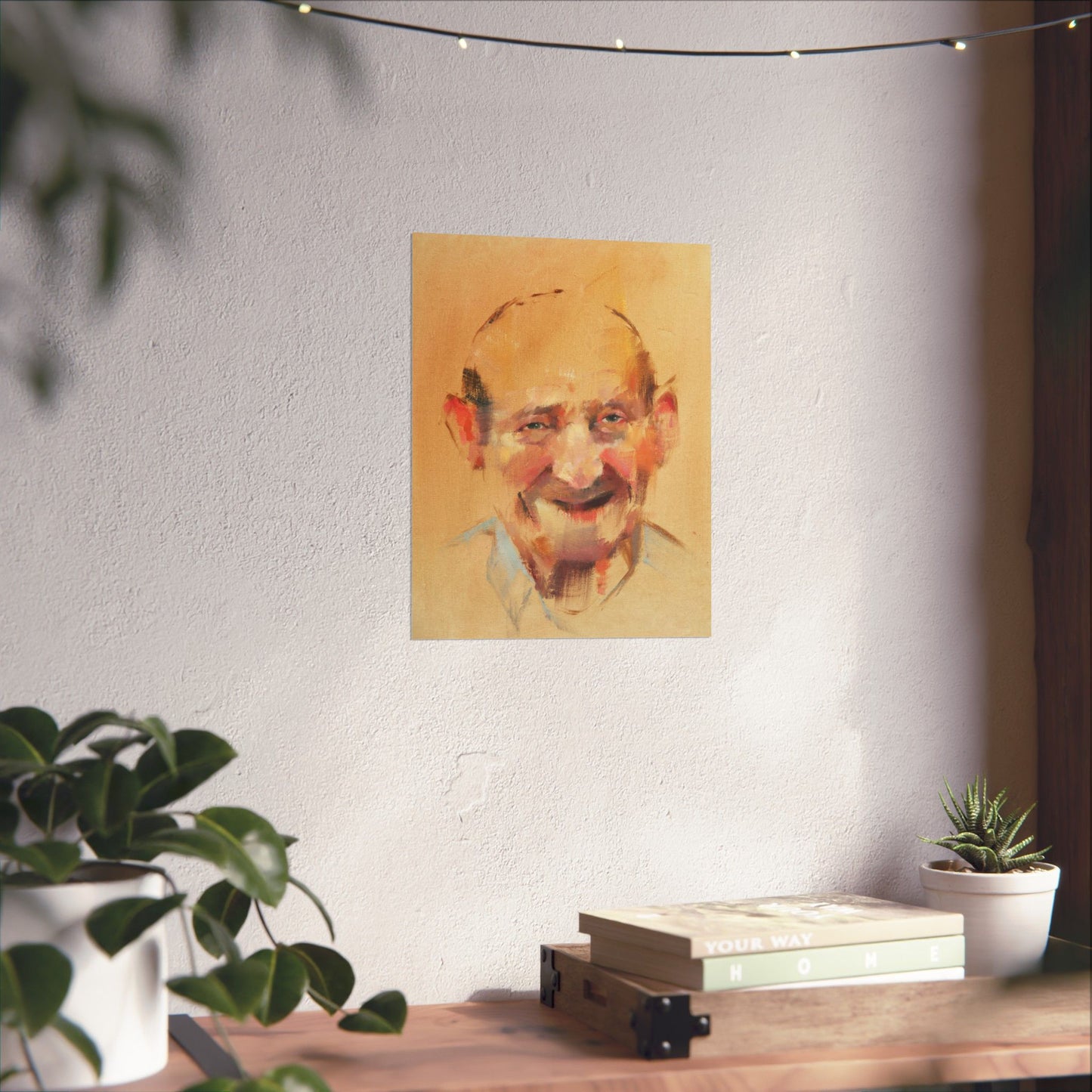 "Theodore" - Oil Portriait Print (Day 37)