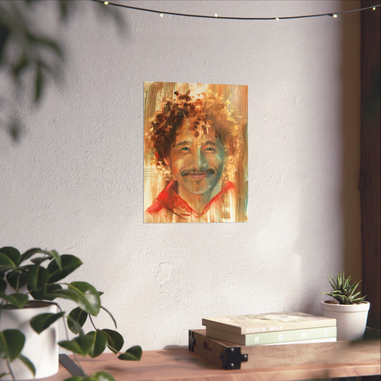 "Danilo" - Oil Portriait Print (Day 53)