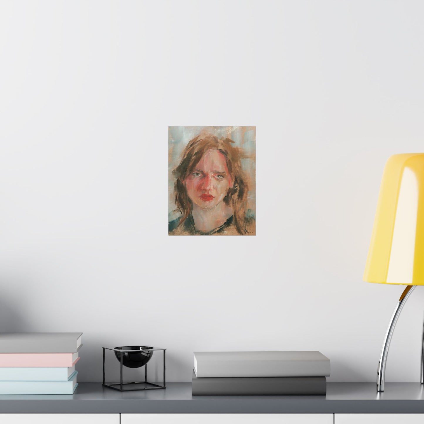 "Blythe" - Oil Portriait Print (Day 131)