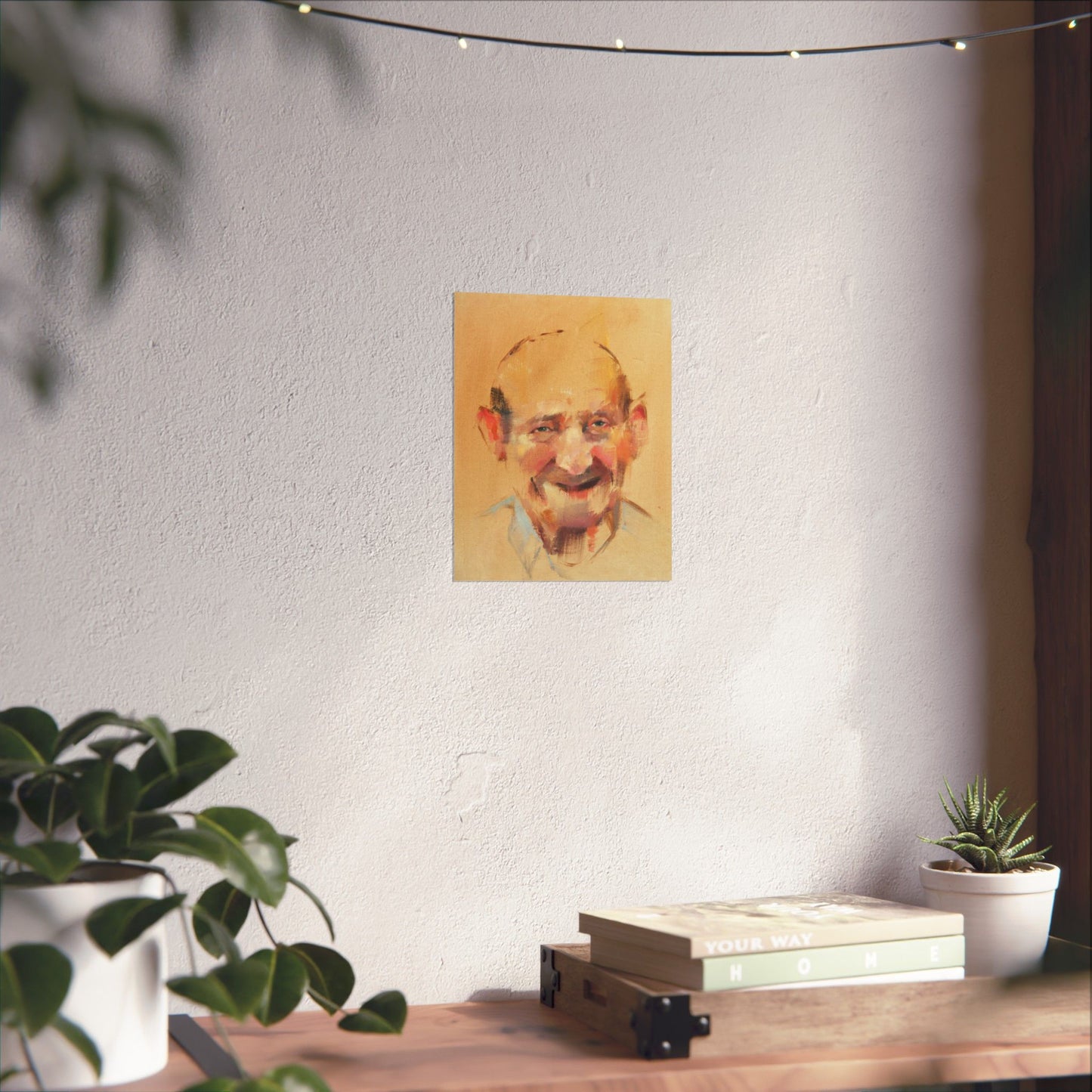 "Theodore" - Oil Portriait Print (Day 37)