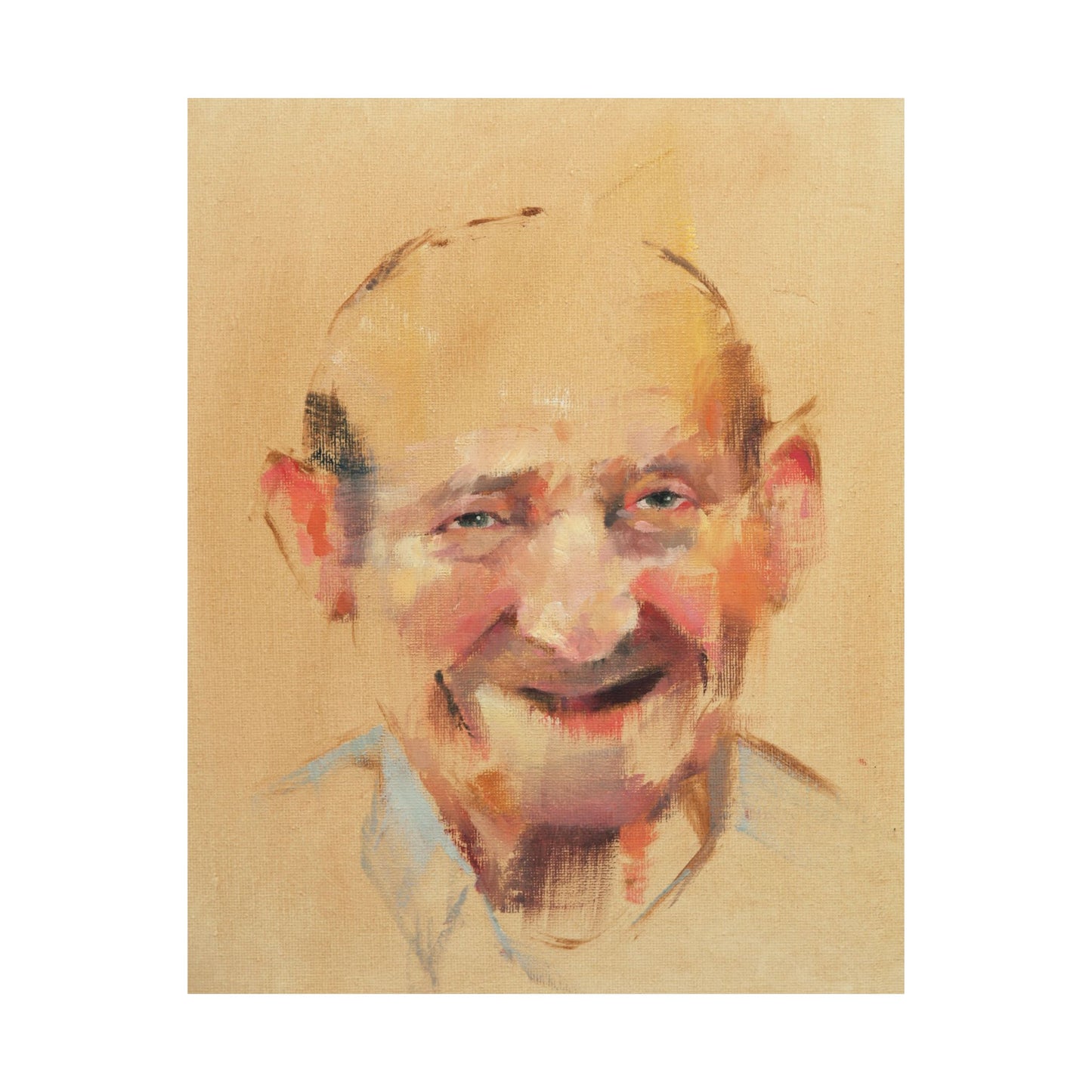 "Theodore" - Oil Portriait Print (Day 37)
