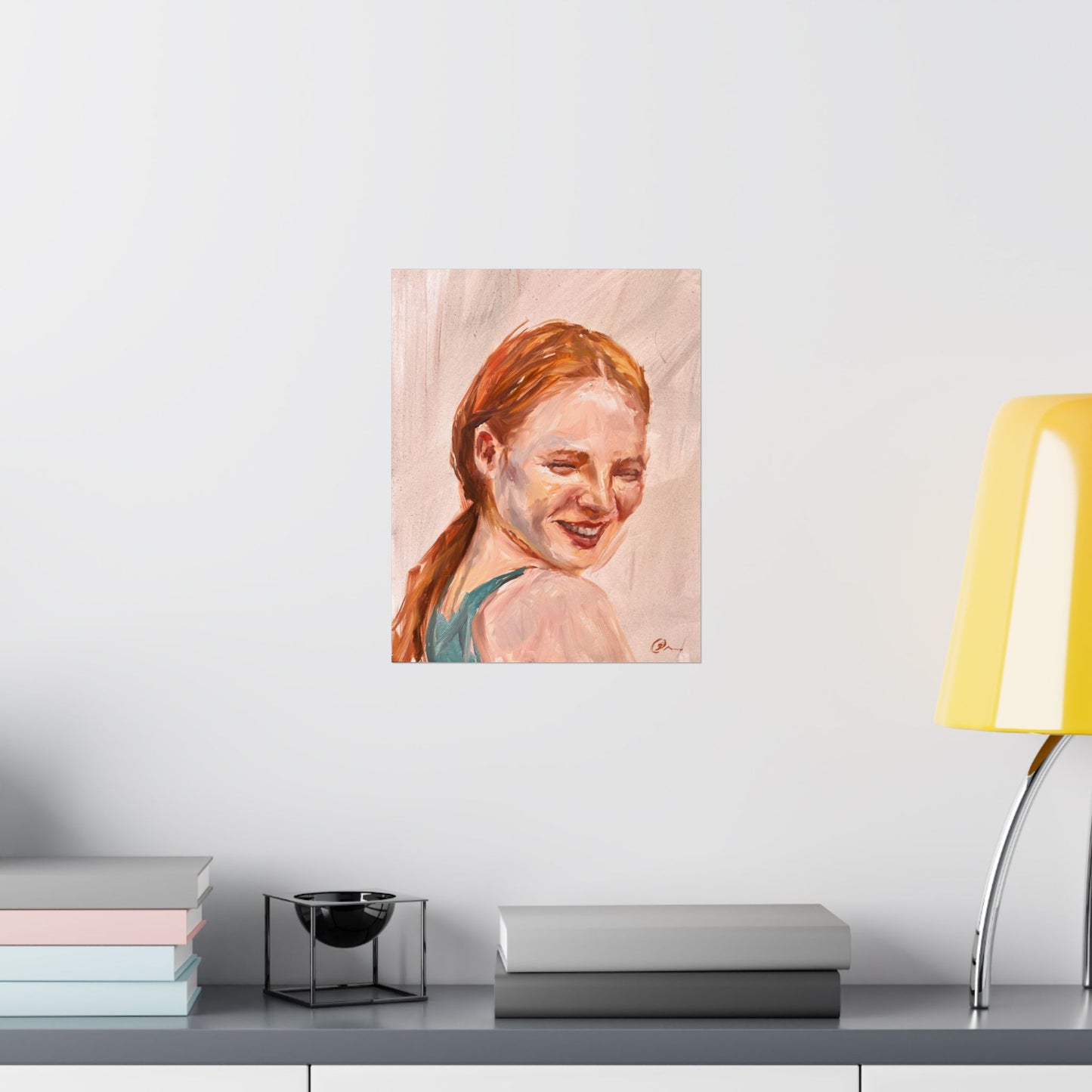 "Witny" - Oil Portriait Print (Day 116)