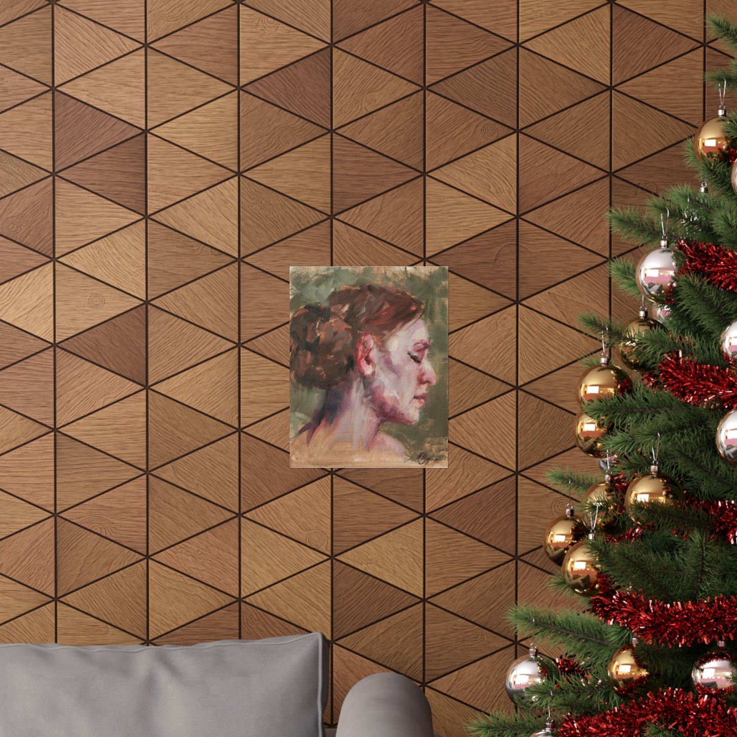 "Eloise" - Oil Portriait Print (Day 136)