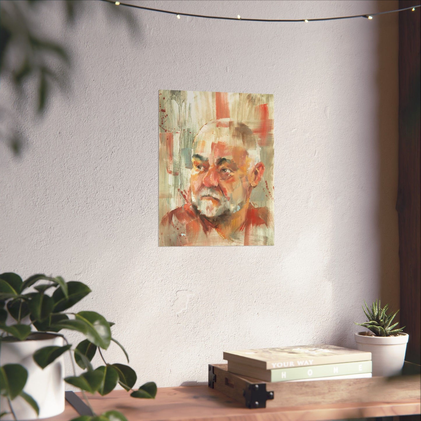 "Cyprian" - Oil Portriait Print (Day 47)