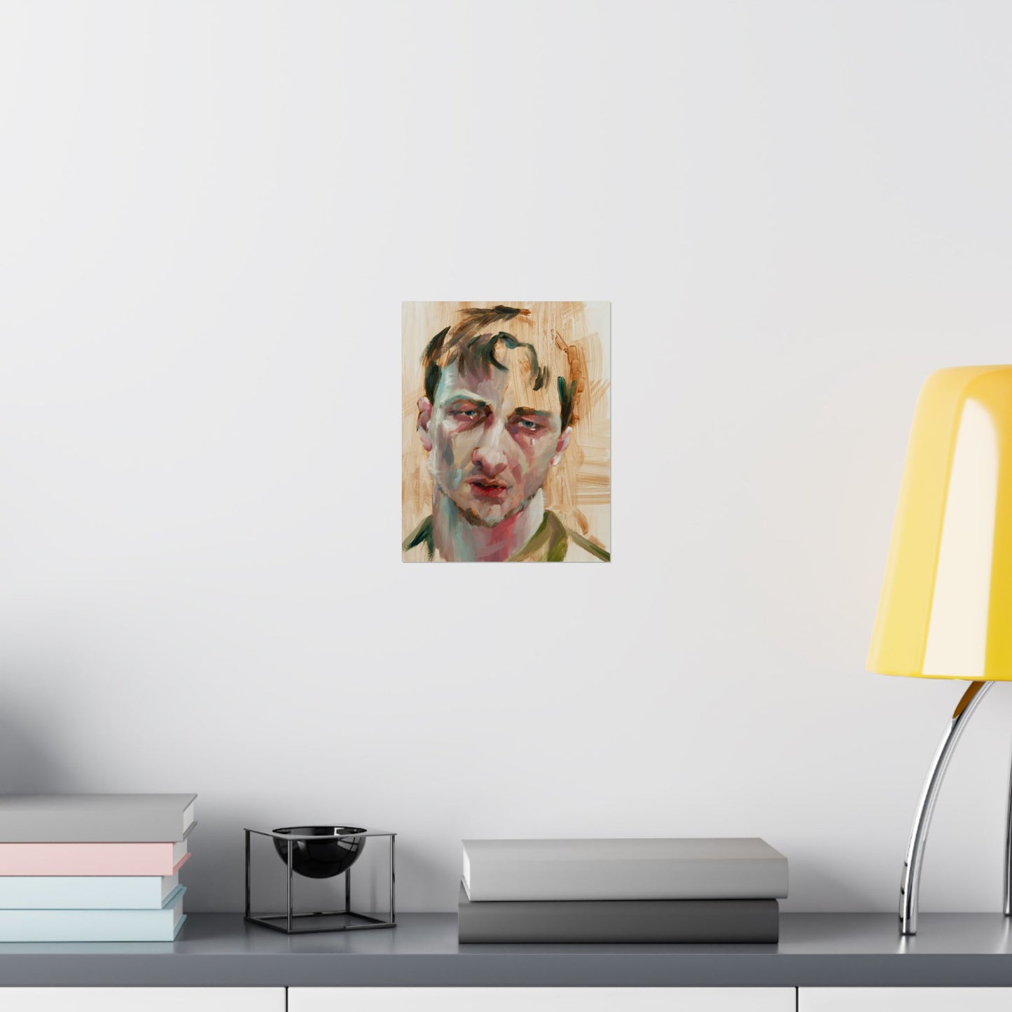 "Robbie" - Oil Portriait Print (Day 8)