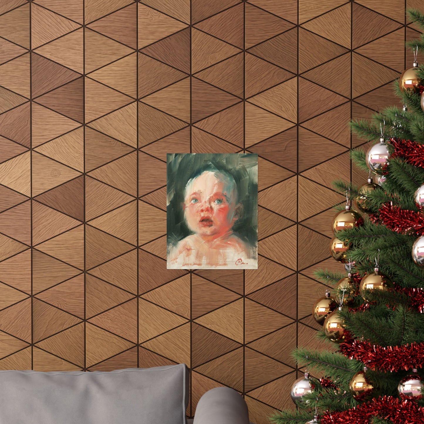 "Leo" - Oil Portriait Print (Day 142)