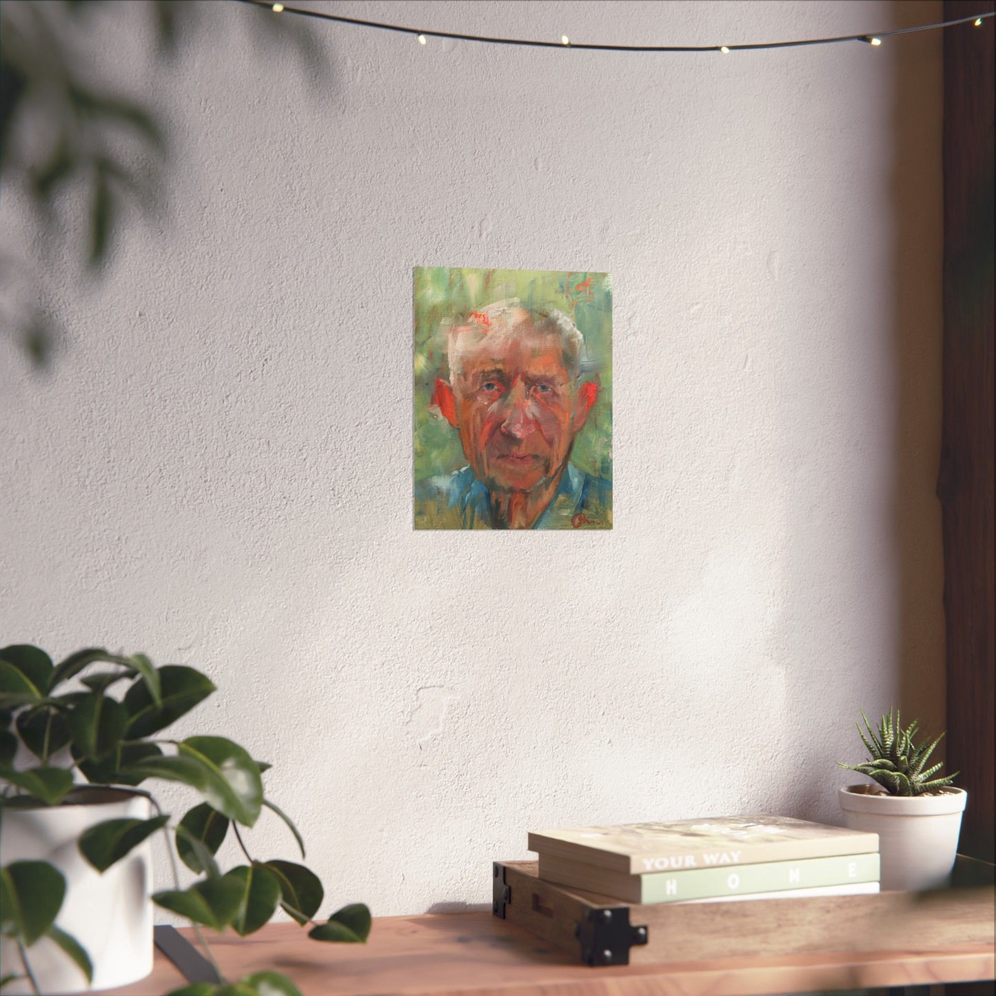 "Filipo" - Oil Portriait Print (Day 90)