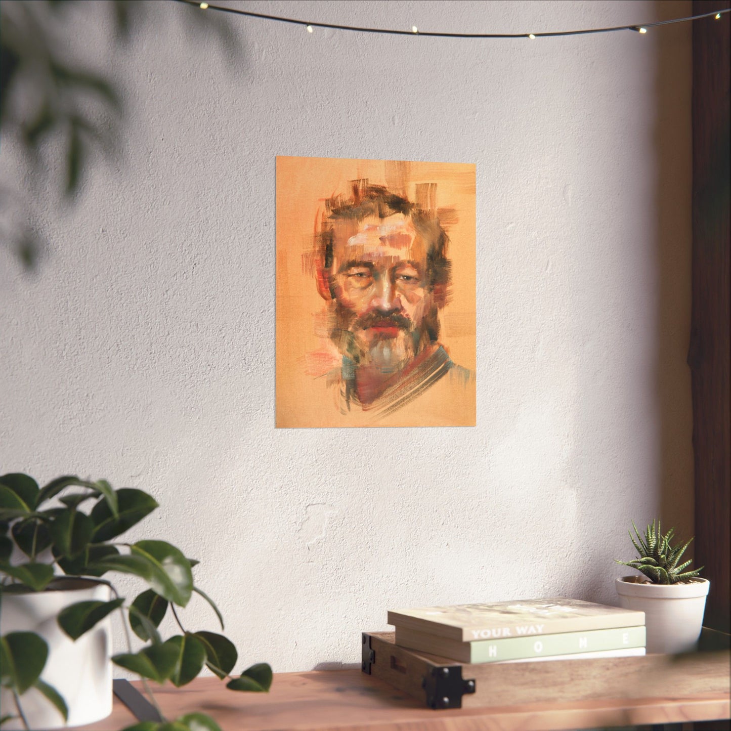 "Gerald" - Oil Portriait Print (Day 31)