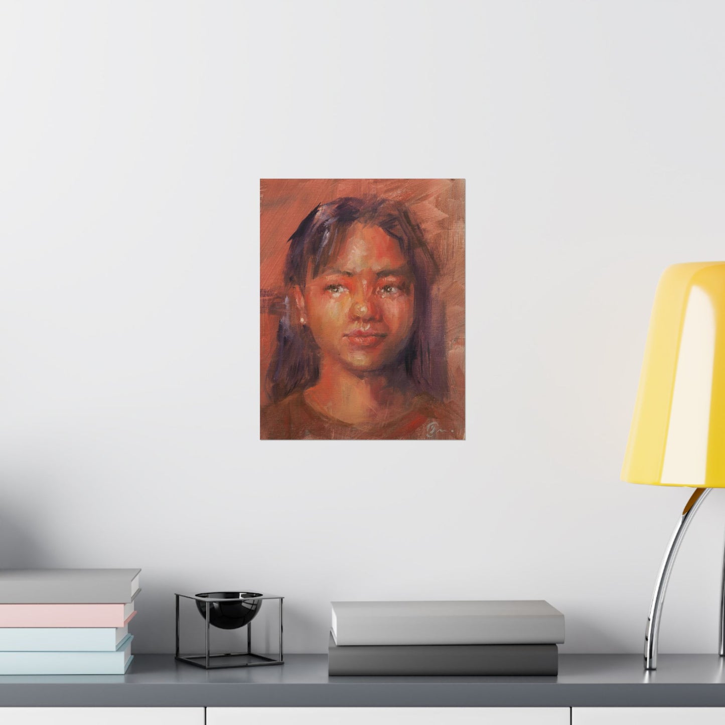 "Jasman" - Oil Portriait Print (Day 137)