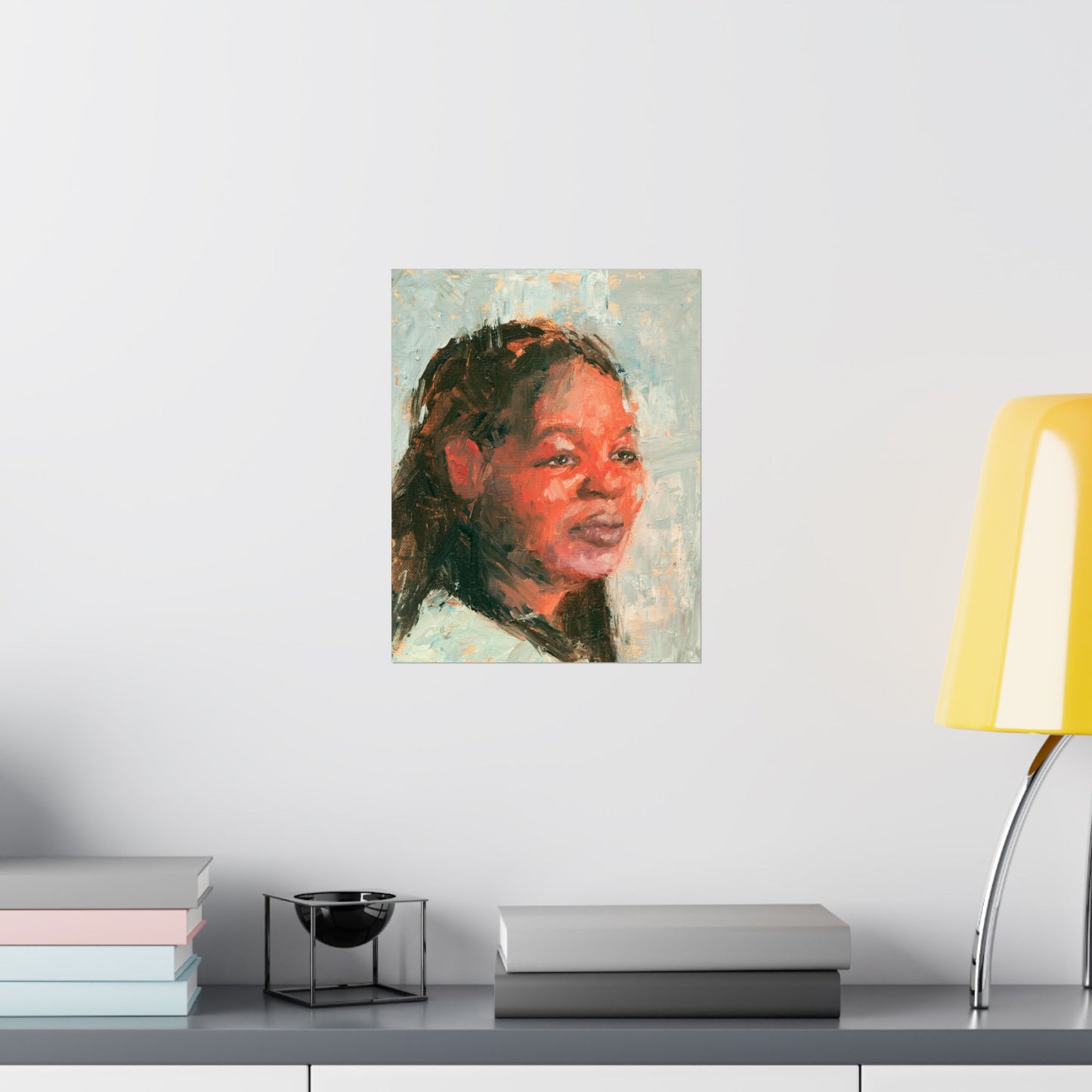 "Gisela" - Oil Portriait Print (Day 207)