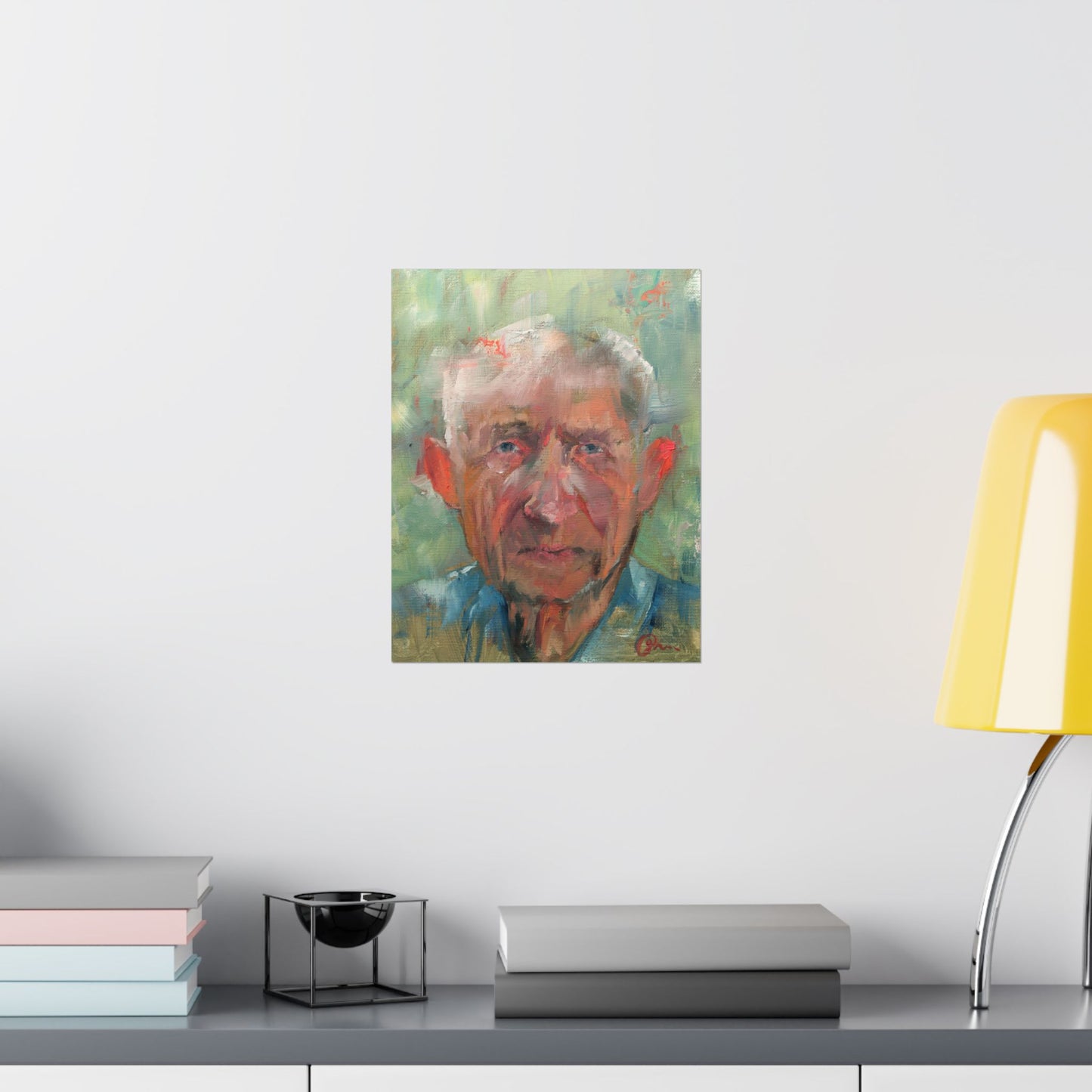 "Filipo" - Oil Portriait Print (Day 90)