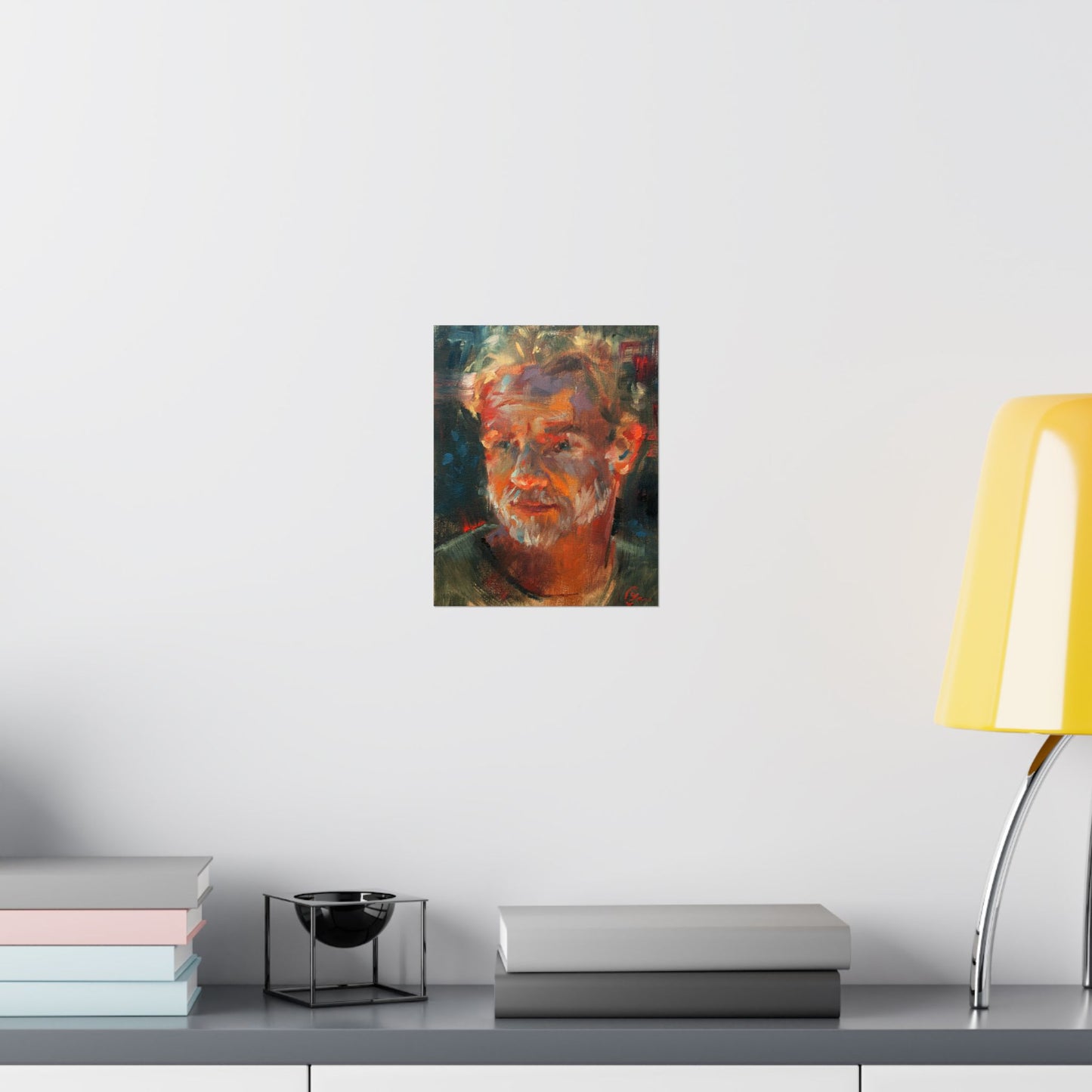 "Randolph" - Oil Portriait Print (Day 72)