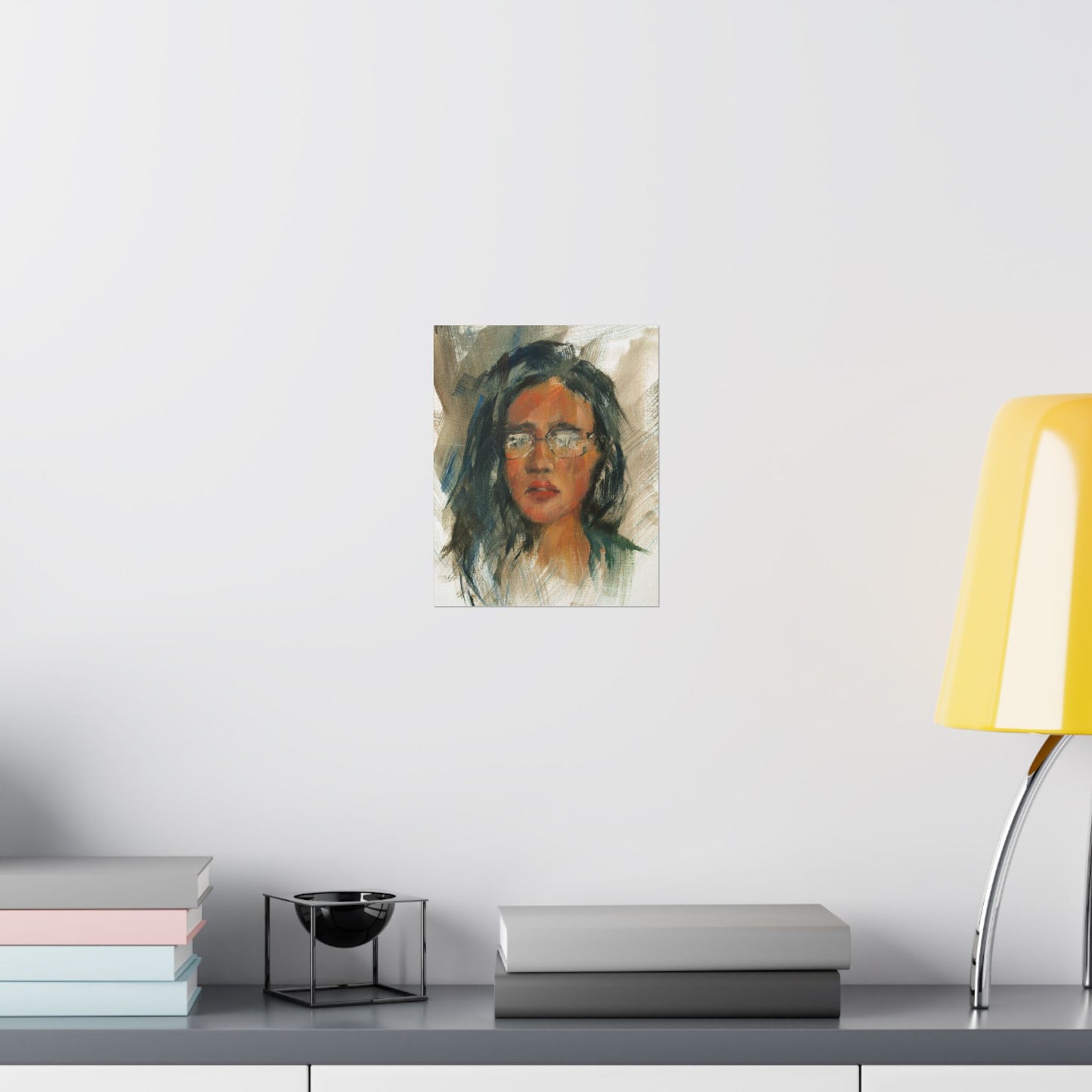 "Mish" - Oil Portriait Print (Day 107)