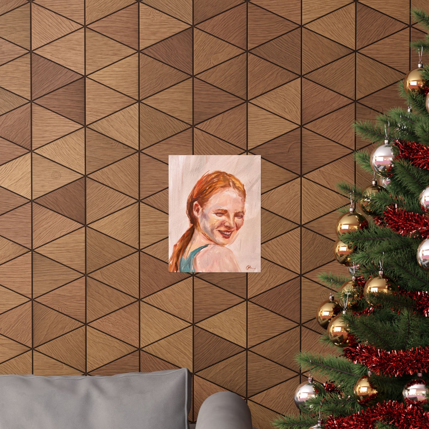 "Witny" - Oil Portriait Print (Day 116)