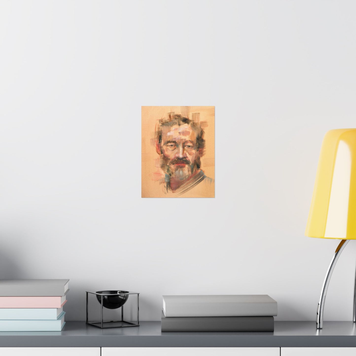 "Gerald" - Oil Portriait Print (Day 31)