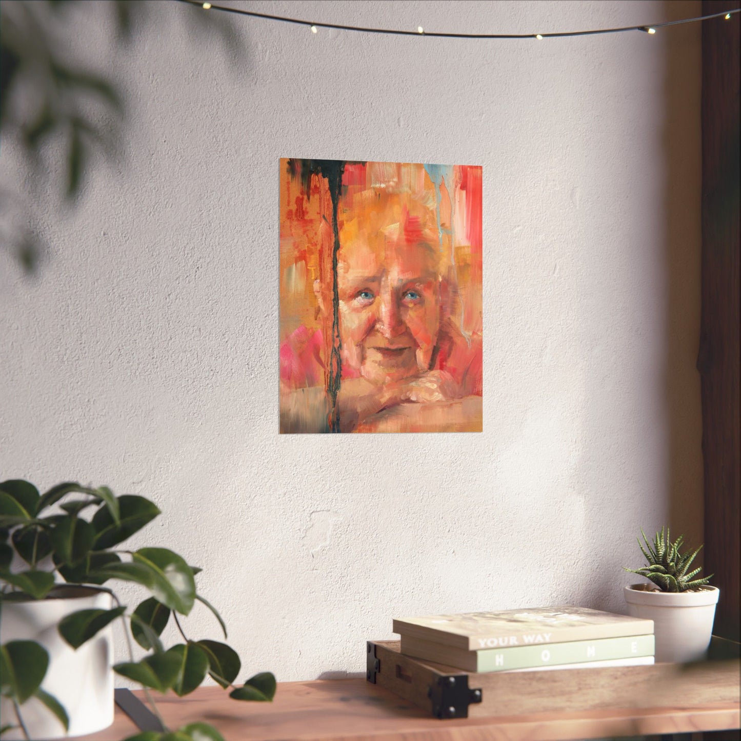 "Rosalind" - Oil Portriait Print (Day 45)
