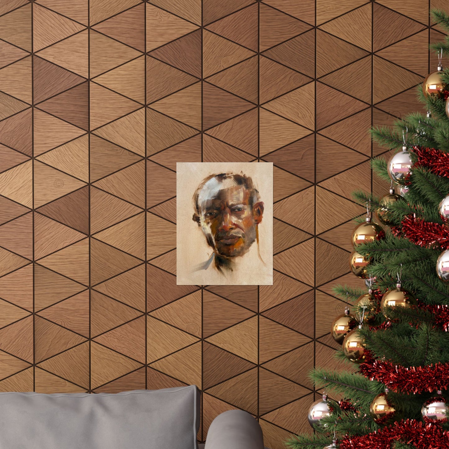 "Wilfred" - Oil Portriait Print (Day 25)