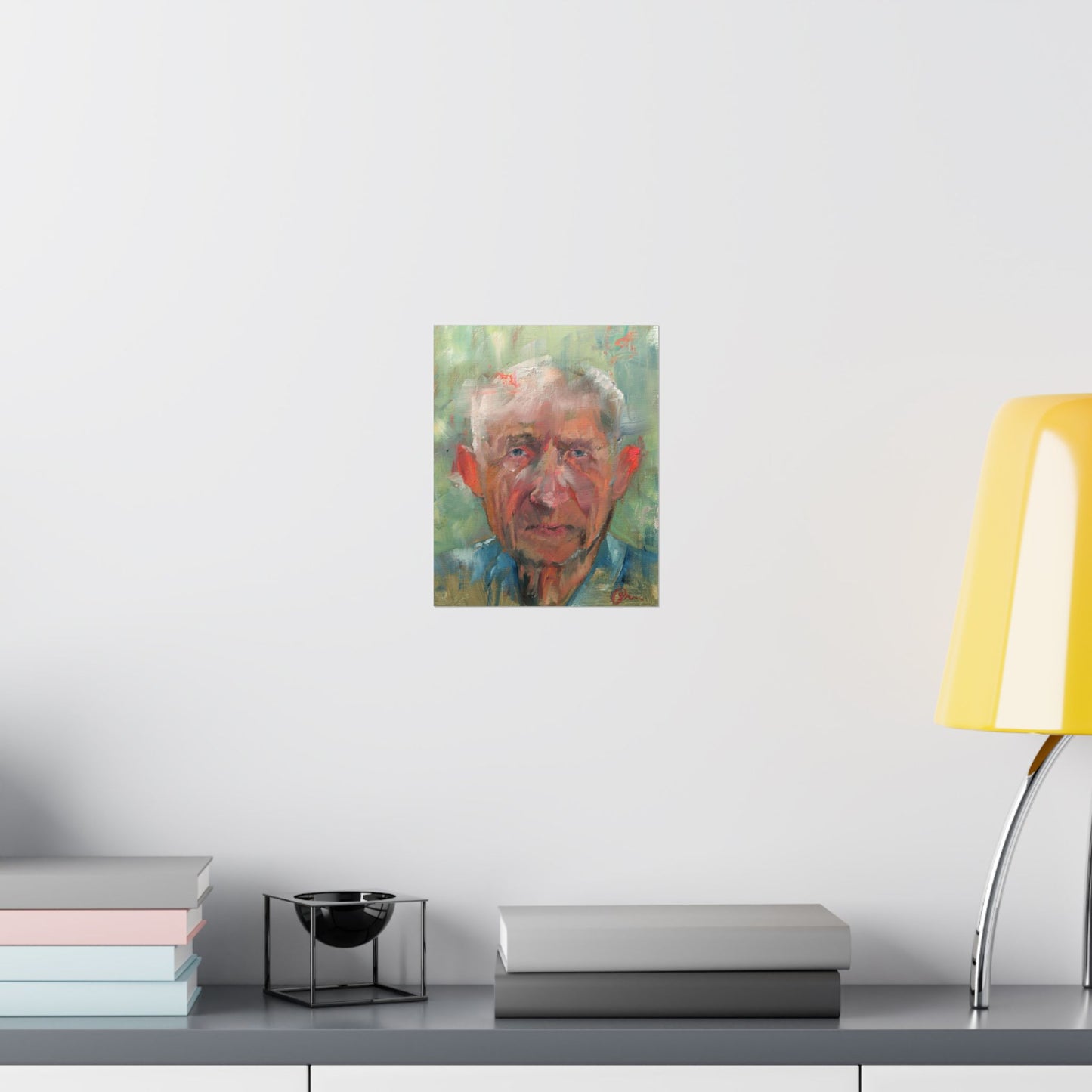 "Filipo" - Oil Portriait Print (Day 90)