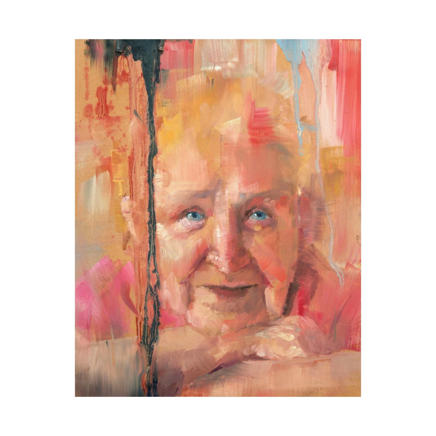 "Rosalind" - Oil Portriait Print (Day 45)